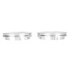 1 Pair 1/4 Inch NAB Hub Optical Shaft Adapter Aluminum