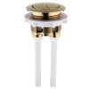 Housler® Brushed Brass Universal Toilet Dual Flush Button Fit 38mm
