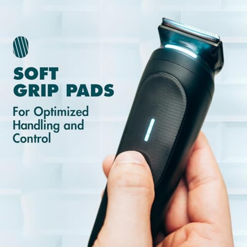 Gillette i7 Intimate Men’s Premium Pubic Hair Trimmer, Waterproof LED