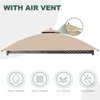 JANCANOPY Replacement Gazeb Cover for 10X12Ft Oakmont Gazebo L-GZ1188PST-A,Pinehurst Gazebo