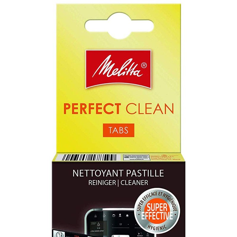 Paxanpax Genuine Melitta 'Perfect Clean' Espresso Machine Cleaning Tablets (1.8g,