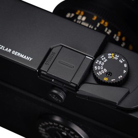 Hot Shoe Cover (Matte Black) Brass Hot Shoe Protection, Dustproof, Moisture Proof, CNC Machined, Dimensional Accuracy, Compatible with Leica M/Q/Fujifilm X100/X-T30/X-H2/Nikon Z, etc
