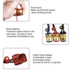 Leather Archery Thumb Ring Archery Finger Protector Guard for Traditional