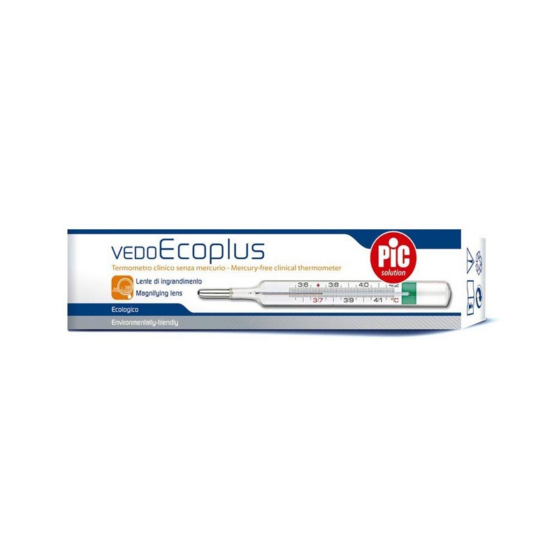 Pic Solution Pic Solution VedoecoPlus Glass Thermometer Pack of 1