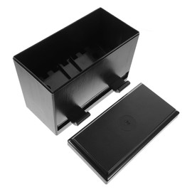 GRIRIW Pipette Storage Container Push Straw Dispenser Box Stylish Straw Case for Milk Tea Tea Shops