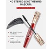 Super Long Mascara,Máscara 4d,Máscara Súper Larga,Máscara De Pestañas De Fibra