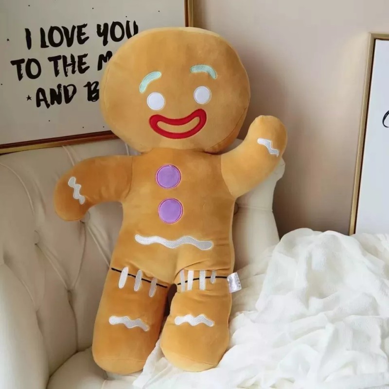Jextech Peluche Galleta Muñeco De Jengibre De Película Shrek -