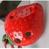Strawberry 4 Holes Novelty Pendant Ceramic Ocarina. Great Gift, Dexterous,