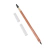 4pcs Eyebrow Pencil Double Head Eyebrow Makeup Pen Wood Handle