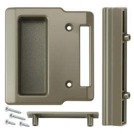HCLSY Stone Screen Hardware Kit for Andersen Doors, Sliding Screen Door Handle Replacement, Fit for Andersen A-Series Gliding & Hinged Patio Doors Manufactured from 1982 to Present(Stone Colors)