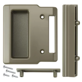 HCLSY Stone Screen Hardware Kit for Andersen Doors, Sliding Screen Door Handle Replacement, Fit for Andersen A-Series Gliding & Hinged Patio Doors Manufactured from 1982 to Present(Stone Colors)
