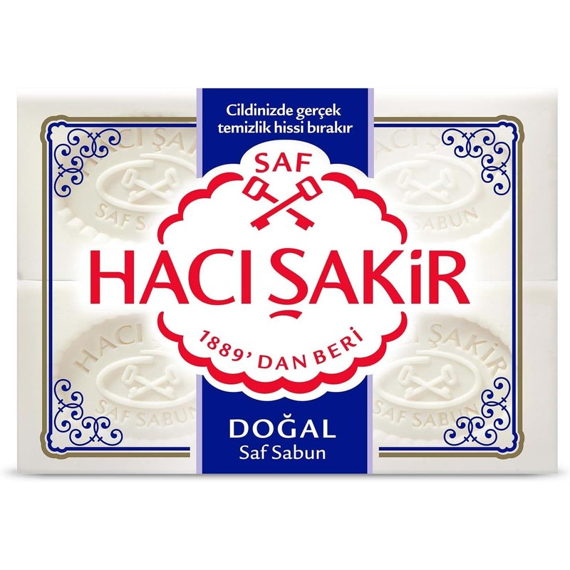 Hacisakir Natural Soap -4x 175 g =700g