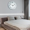 HZDHCLH Wall Clock 12 Inch Silent Non Ticking Clock for