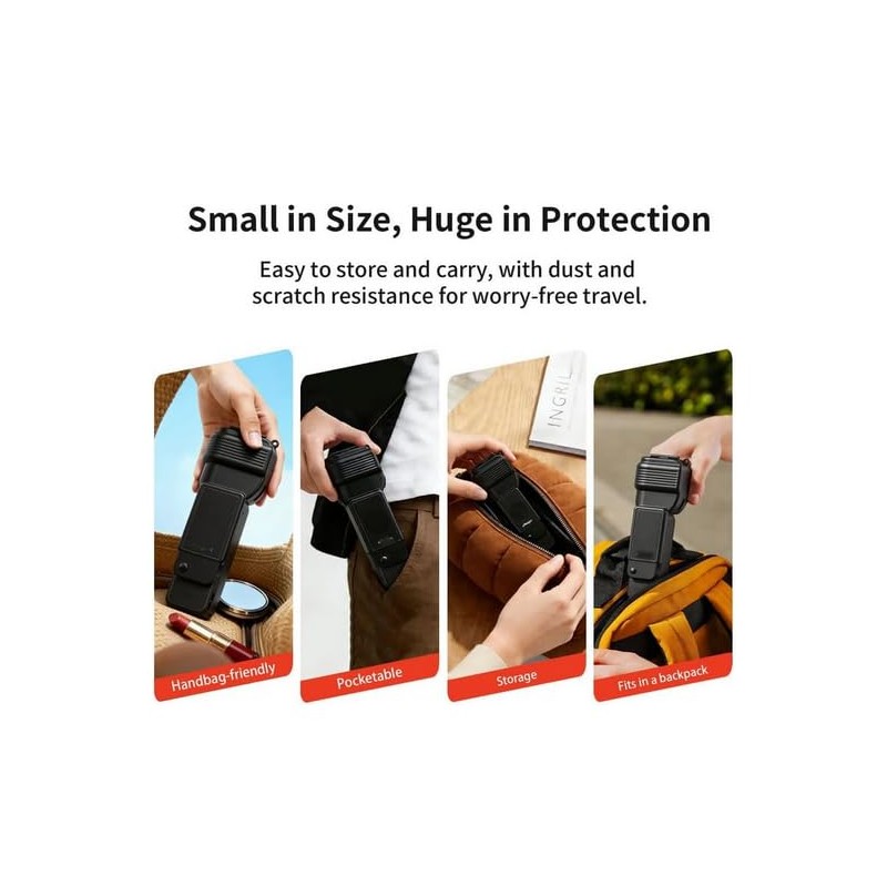 DJI Osmo Pocket 4 Protective Case Set PU Waterproof Storage
