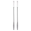JIHUOO 2 Pcs Stainless Steel Lab Spatula Double Ended Makeup