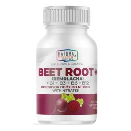 Beet Root+ Remolacha Natural Energy 120cap.