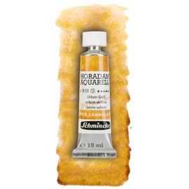 Schmincke Horadam Aquarell, Super Granulation, Urban Yellow, 15 ml, Very Strong Granulating Shades, Finest, Super Granulating Watercolour Paints