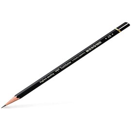 Tombow Bleistift MONO 100 sechseckig, Mine 2 mm, bruchsicher, 4B