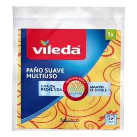 Paño Suave Multiusos Amarillo Vileda 1 Pieza