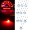 OCPTY 10 Pack Red 4.7MM For Mini Bulbs with 3Pcs