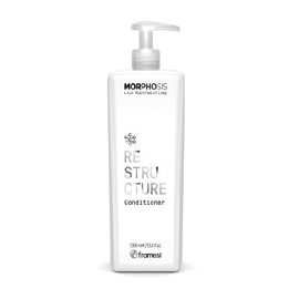 Framesi Morphosis Re-Structure Acondicionador Profesional Para Cabello Seco y Dañado 1000 ml | | Con Ácido Hialurónico, Péptidos y Vitamina E | Restaura y Fortalece la Fibra Capilar