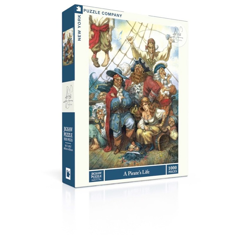 New York Puzzle Company - Peter de Sève A Pirate's