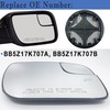 Explorer Passenger Side Mirror Glass Compatible with 2011-2017 Ford Explorer