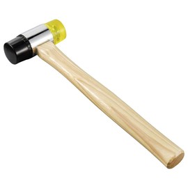 Toolcraft TO-9991035 Rubber Mallet Medium Soft Medium Hard 430 g 310 mm Pack of 1
