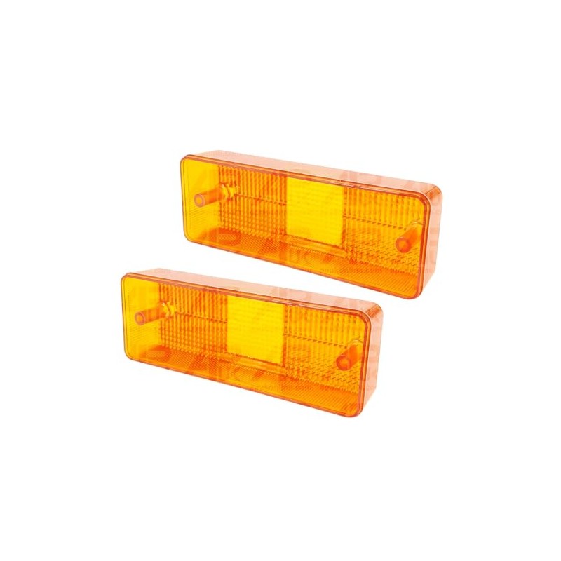 APUK 2X Headlight Headlamp Indicator Lens Replacement for Matbro John