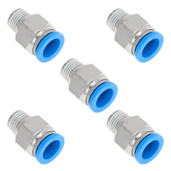 TUCKBOLD Push to Connect Air Fittings 1/2" Male Thread Air