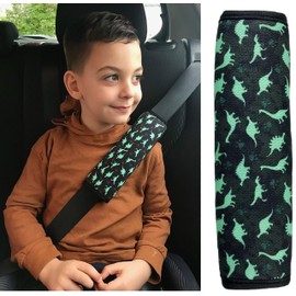 HECKBO 1 x car seat belt pad, dinosaur
