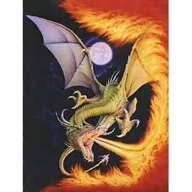 Dragon of Fire 1500-piece Jigsaw Puzzle