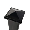 2" x 2" Aluminium Pyramid Post Cap for Metal Posts