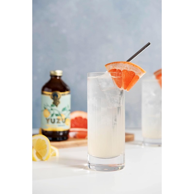 Portland Syrups Yuzu Syrup - Premium Beverage Concentrate for Delicious