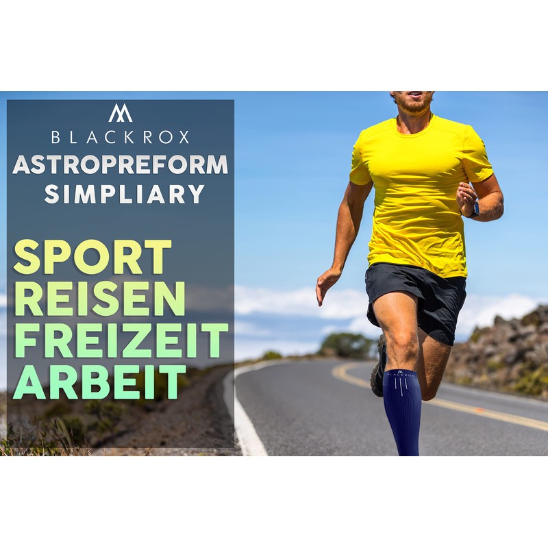 BLACKROX Compression Stockings Sports Astropreform Compression Socks Comparison Winner Sports