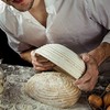 Round Bread Proofing Basket with Liner Cloth Dough Rising Rattan