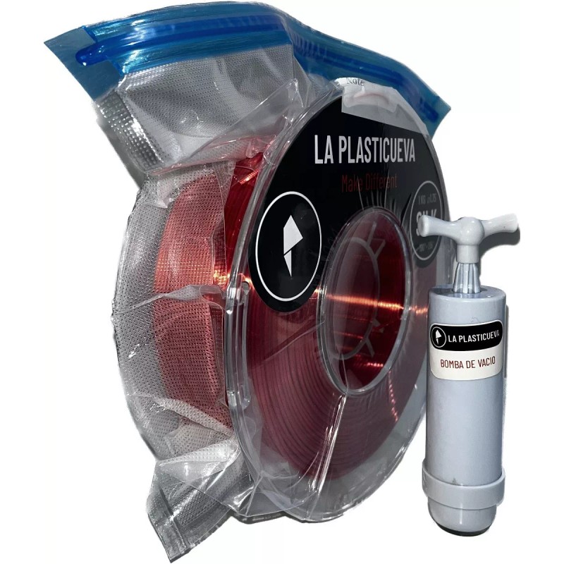 La Plasticueva Bolsas Almacenamiento Filamento Impres 3d Bomba Vacío Kit