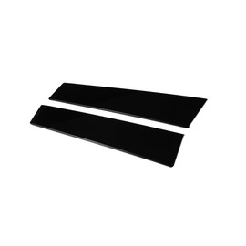 Partuto 1 Pair Windshield B Pillar Trim Panel NO.BB5Z-7820555-BB/BB5Z-7820554-AB Door Outside Cover for Ford Explorer 2011-2017 Left and Right Replacement