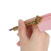 Feather Pen Set Gold Head Dipped Water Vintage Writing Tool