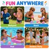 12 Pack Reusable Water Balloons – Soft Silicone Refillable Water