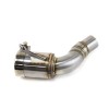 Unbranded Modified System Exhaust Mid Link Pipe for DUKE RC390