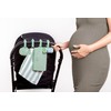 Ubbi On-the-Go Diapering Gift Set, Includes Changing Mat and Bag,