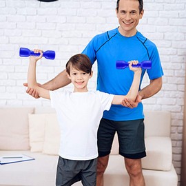 WINOMO Hand Weights Dumbbells Kids Weights Set for Home Gym Workout Children Exercise Fitness Sport Toy