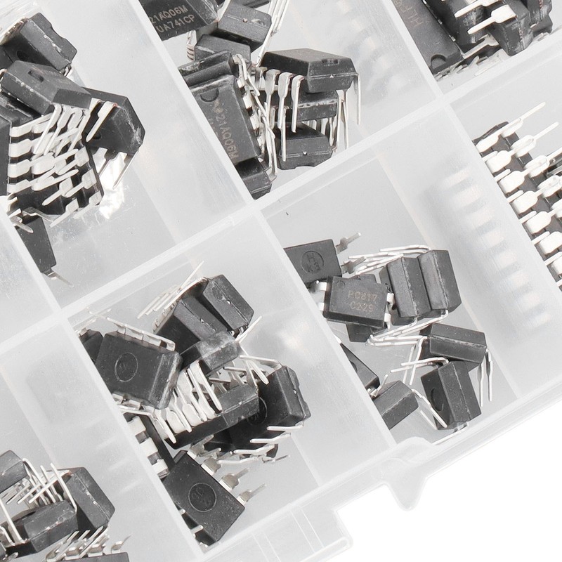 85 Pcs IC Assortment Kit 10 Specifications Integrated Circuit IC