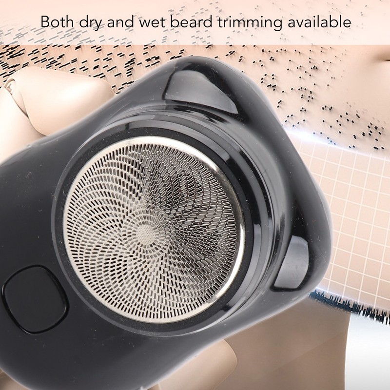 Electric Beard Trimmer Mini Portable Automatic Electric Beard Cutter Clipper