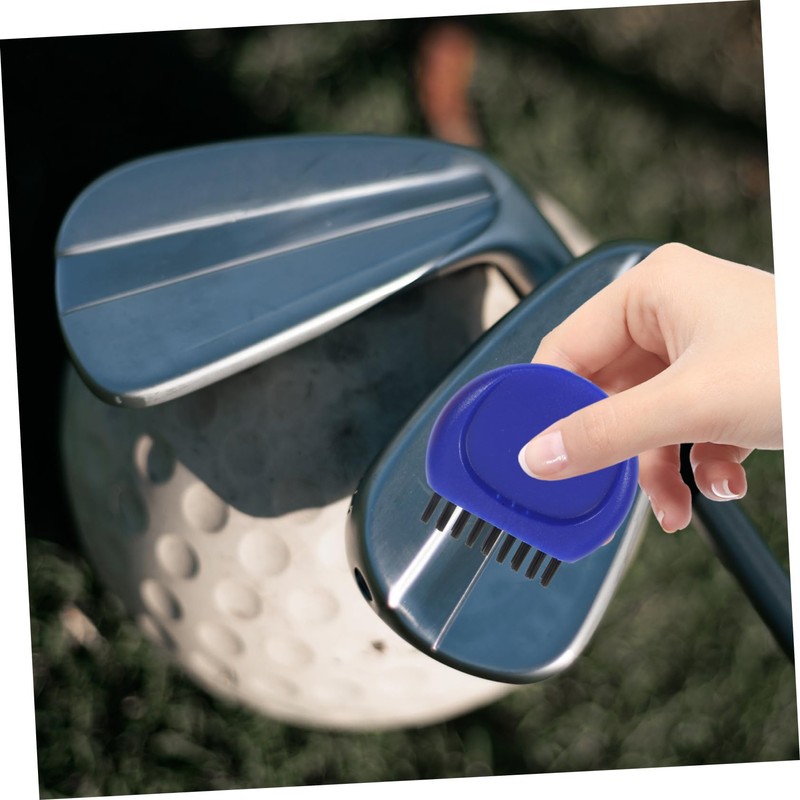 Kisangel 12pcs Golf Brush Soft Bristles for Cleaning Lightweight and
