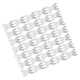 Minkissy Aluminum Bandage Fastener 100pcs Metal Buckle Bandage Clips for Sprains Strains Fixator