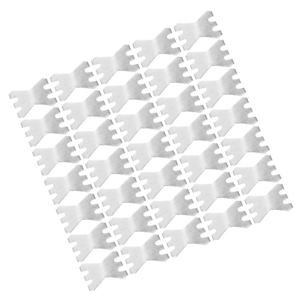 Minkissy Aluminum Bandage Fastener 100pcs Metal Buckle Bandage Clips for