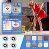 Mop Heads Replacement, 4 Pack Mop Head,Spin Mop Heads Replacement,Heads