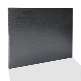 Delrin/Acetal Copolymer Plastic Sheet 1/8" Thick - 12" x 16" Black POM Plastic Sheet for Machining Precision Parts,Home Decor,DIY Projects(Opaque Black Acetal Copolymer 1 PCS)